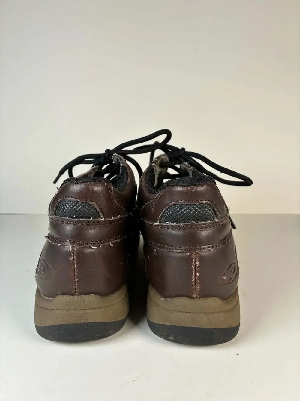 The Children's Place Boys Brown Moc-Toe Lace-Up Ankle Boots